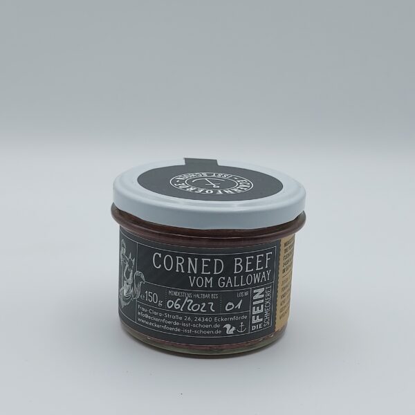Corned Beef vom Galloway Rind